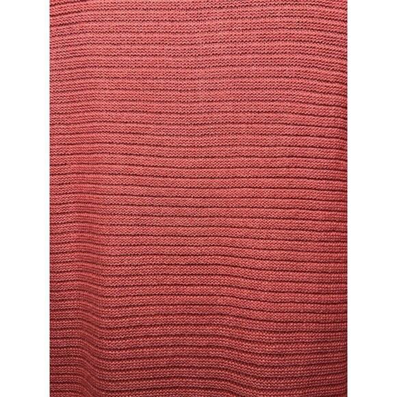 Womens 2XL St John's Bay Orange Cable Knit Pullover Sweater - Picture 6 of 9